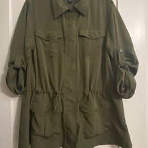 Chaps Denim desert explorer olive jacket